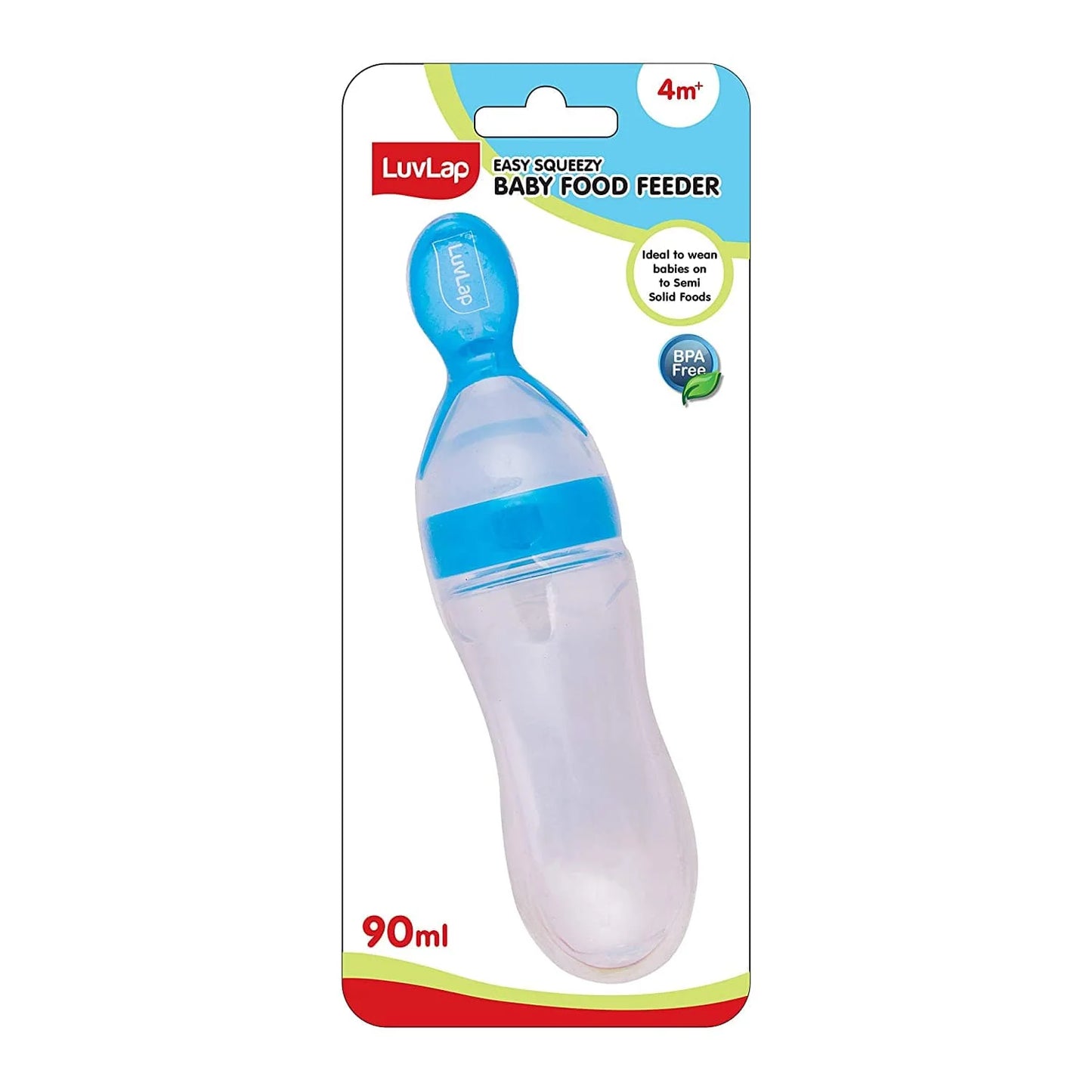 Baby Squeezy Food Grade Silicone Bottle Feeder for Baby Feeding