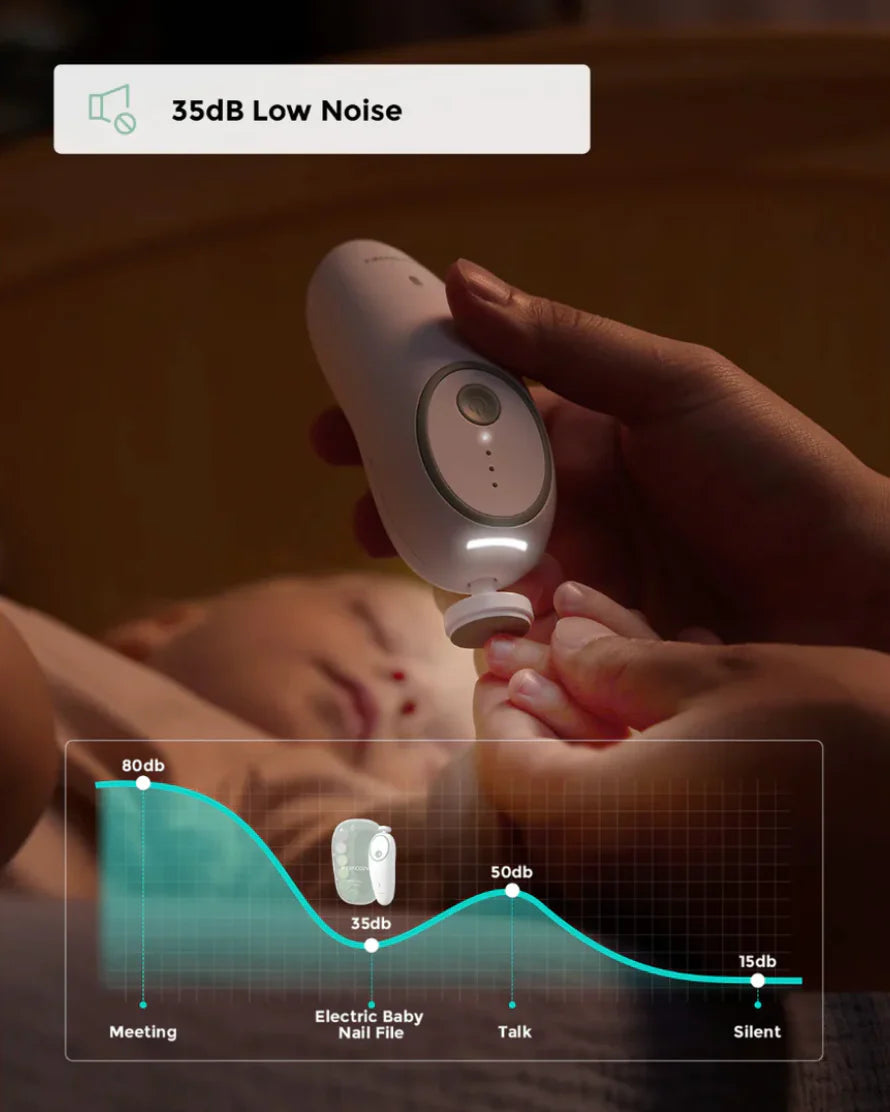 Gentle Baby Nail Trimmer Electric Rechargeable