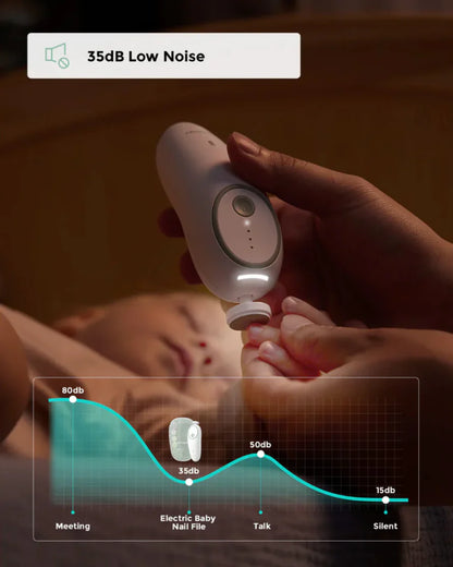 Gentle Baby Nail Trimmer Electric Rechargeable