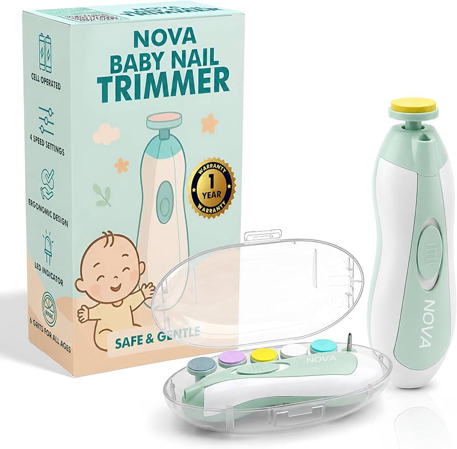 Gentle Baby Nail Trimmer Electric Rechargeable
