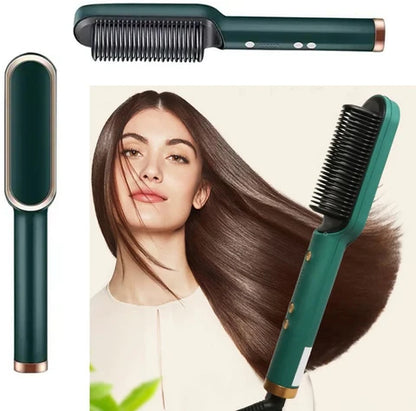 Fast Hair Straightening Comb Electric Hot Brush