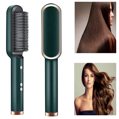 Fast Hair Straightening Comb Electric Hot Brush