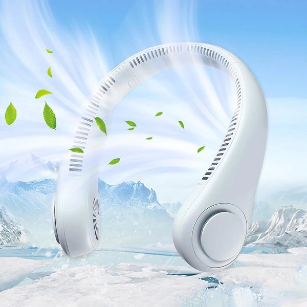 Portable Neck Fan, Hands Free Bladeless Fan